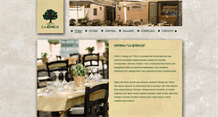 Desktop Screenshot of osterialaquercia.com